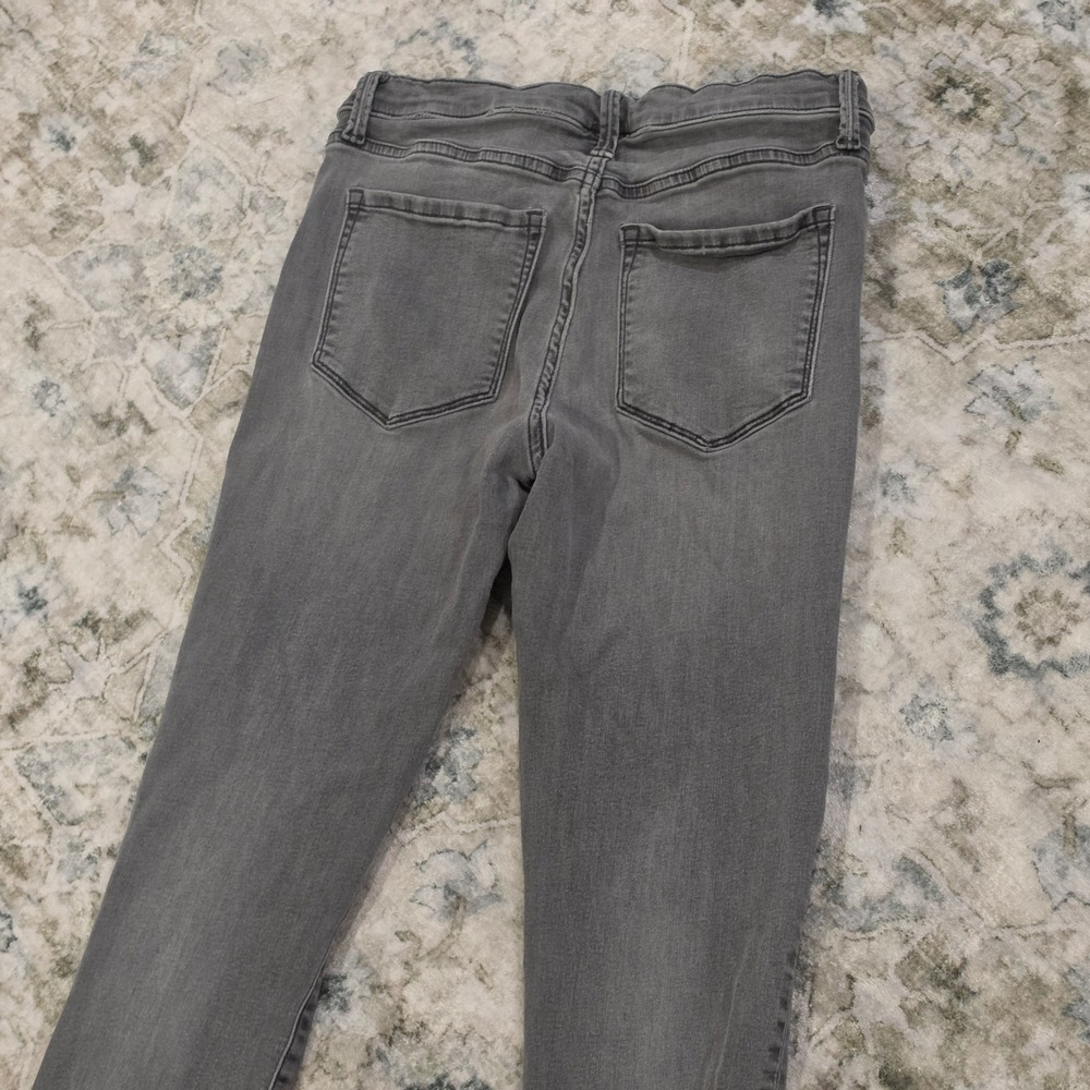 Banana Republic Premium Denim Grey Slim Tapered Stretch Jeans Mens 28
